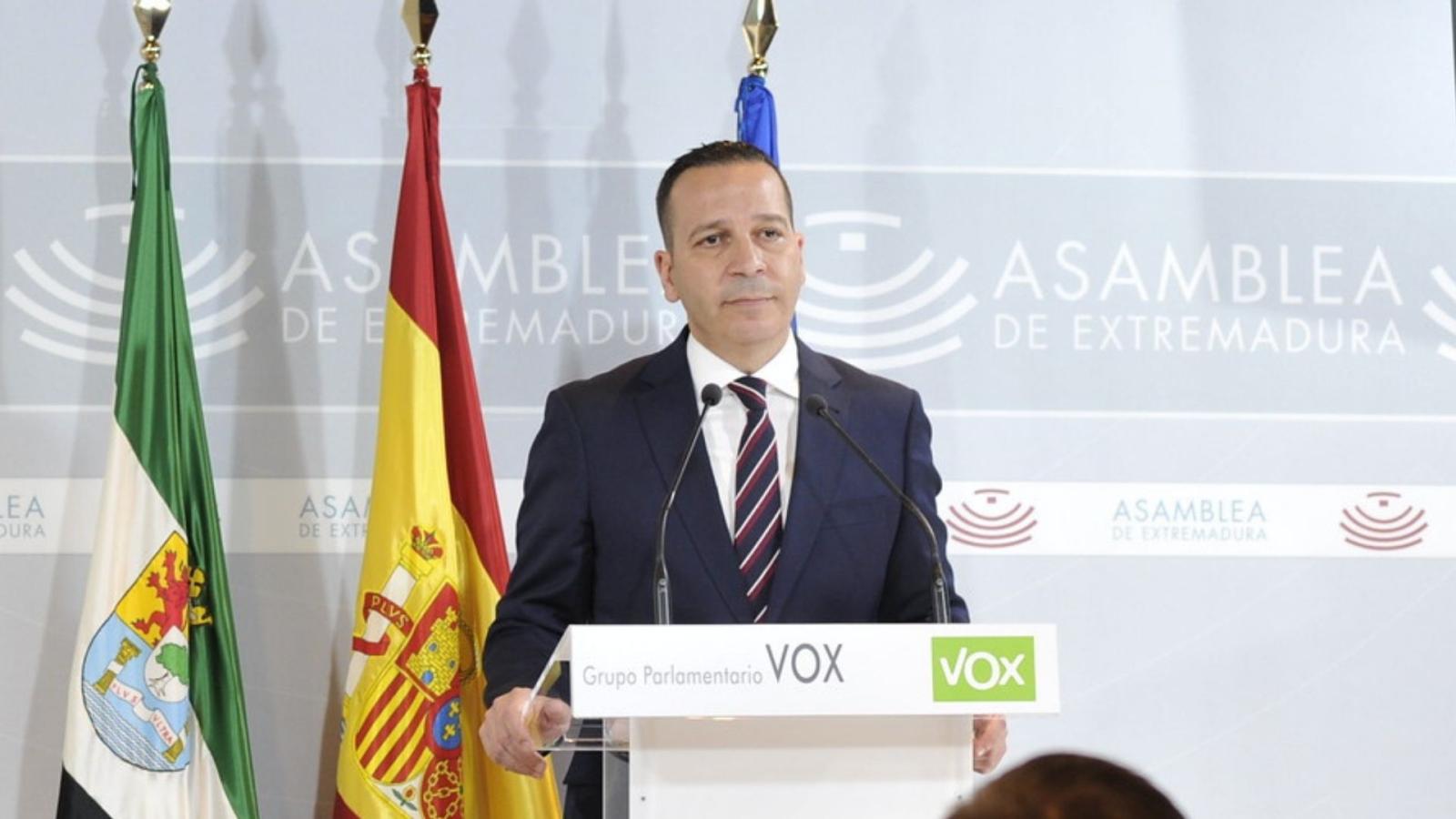 Óscar Fernández, vicepresidente segundo de la Junta de Extremadura