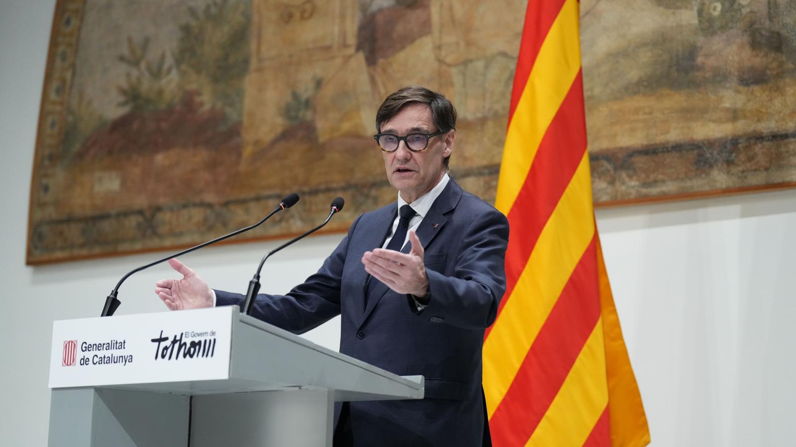 El president de la Generalitat, Salvador Illa