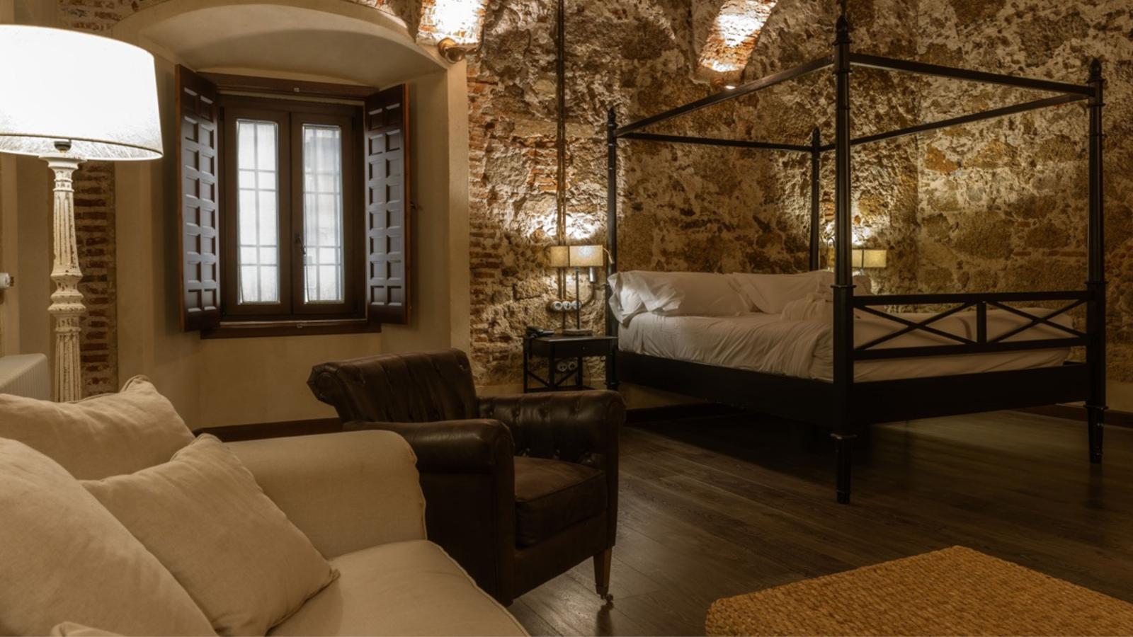 Habitación de un hotel rural