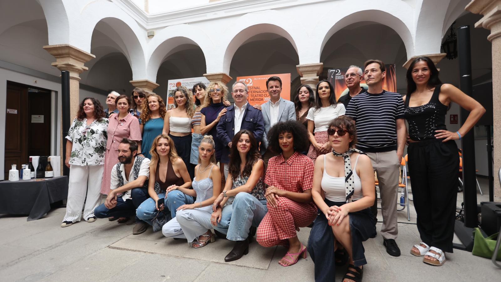 "Las 9 musas" bajarán el telón del Festival de Mérida