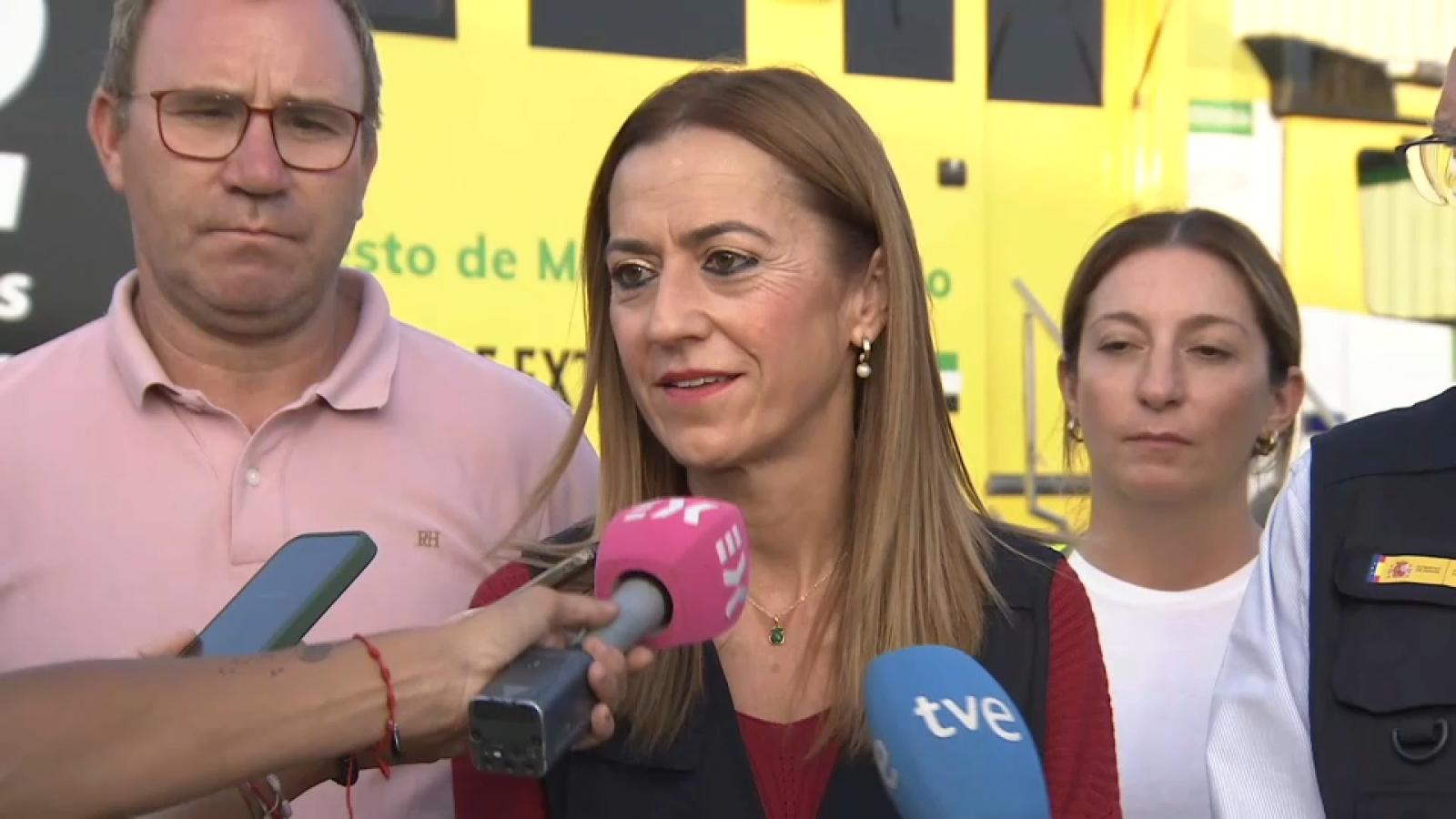 La secretaria general de Protección Civil y Emergencias, Virginia Barcones