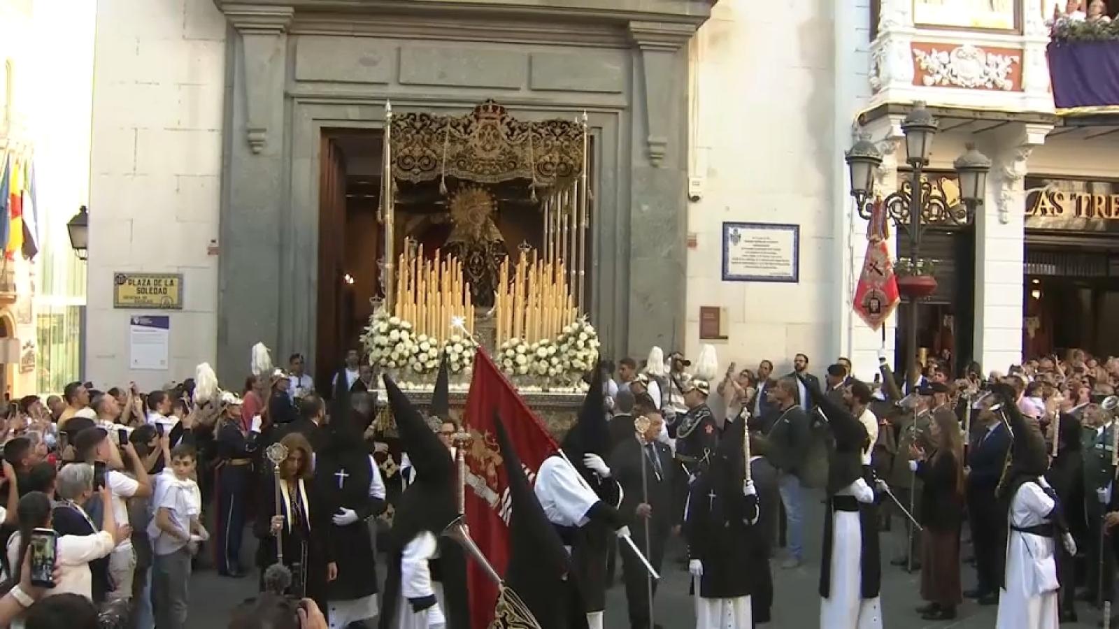Nuestra Señora de la Soledad ya es alcaldesa perpetua y honorífica de Badajoz
