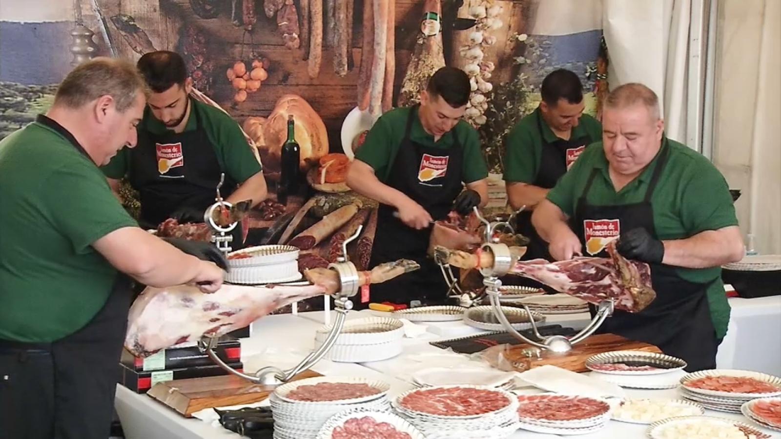 Día del Jamón de Monesterio en una imagen de archivo