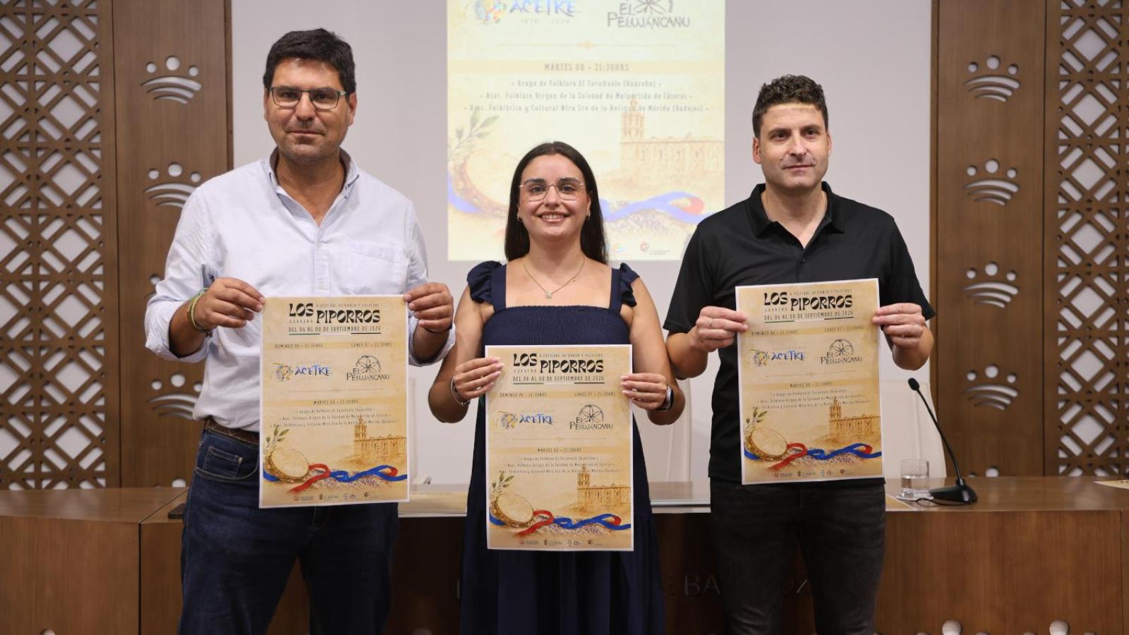 Acetre y El Pelunjáncanu actuarán en el Festival 'Los Piporros' de Guareña