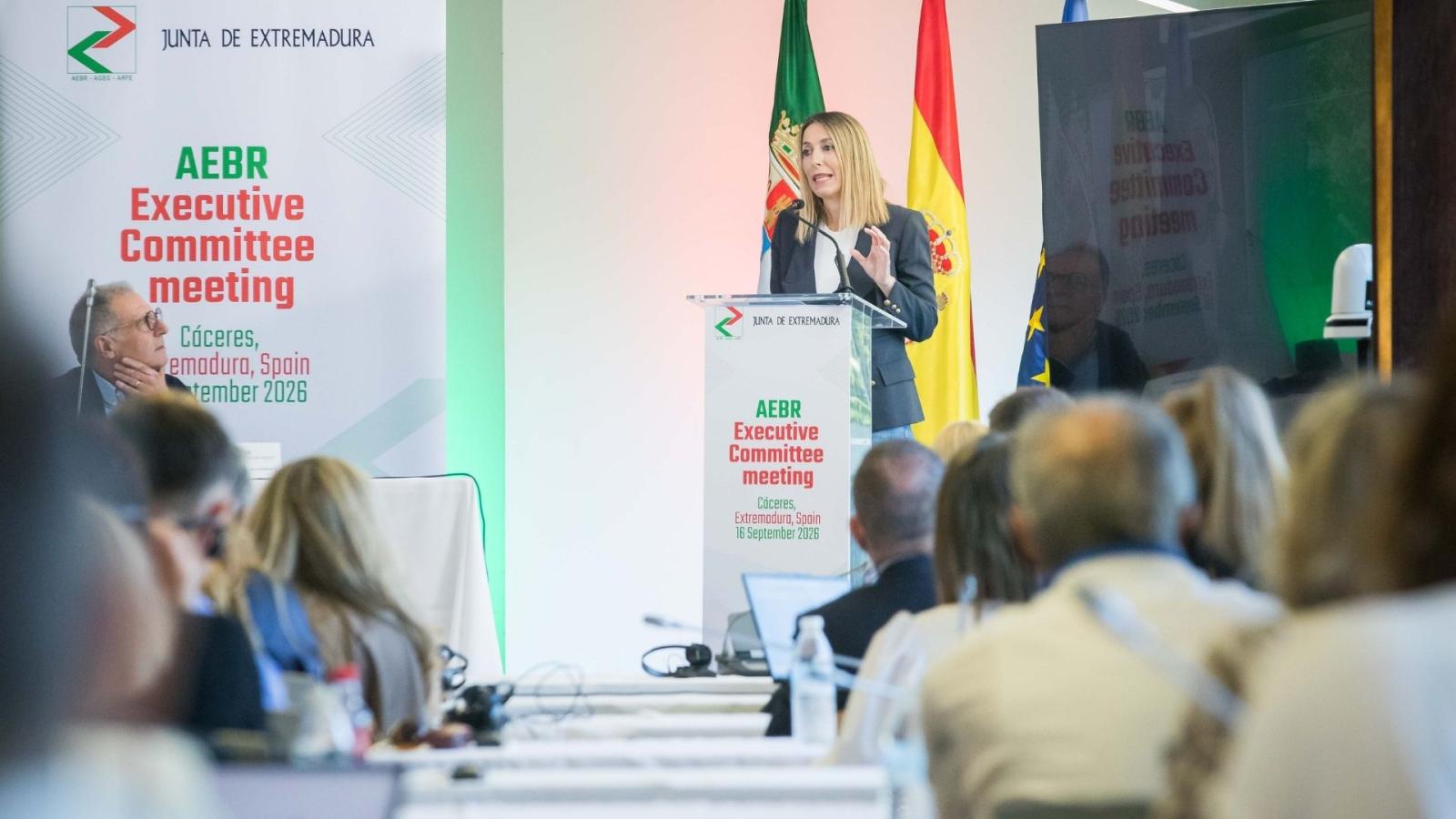 María Guardiola, presidenta de la Junta de Extremadura