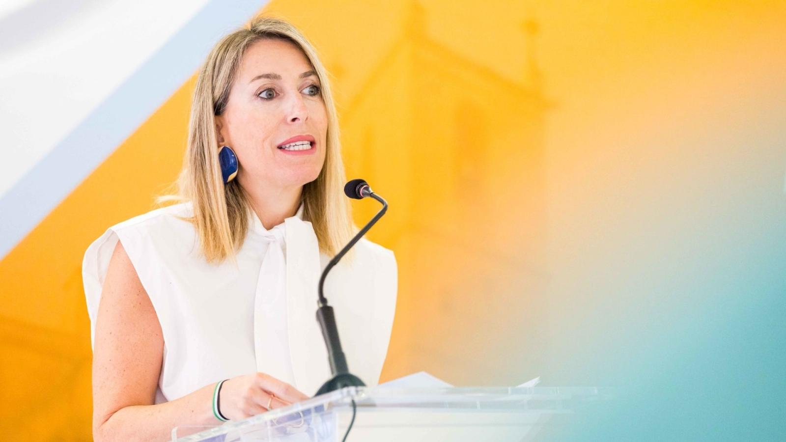 María Guardiola, presidenta de la Junta de Extremadura
