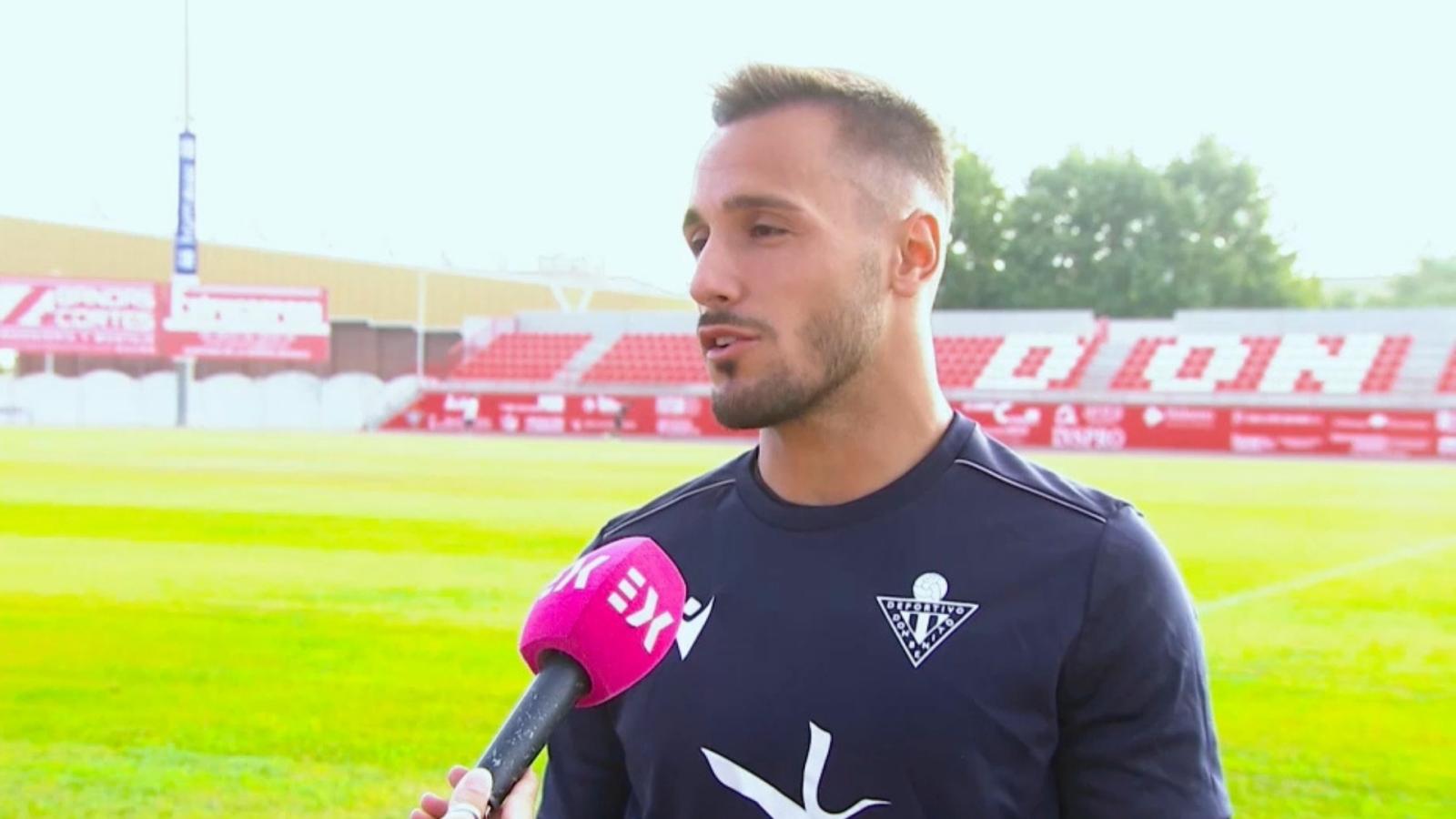César Llera. Jugador del C.D Don Benito