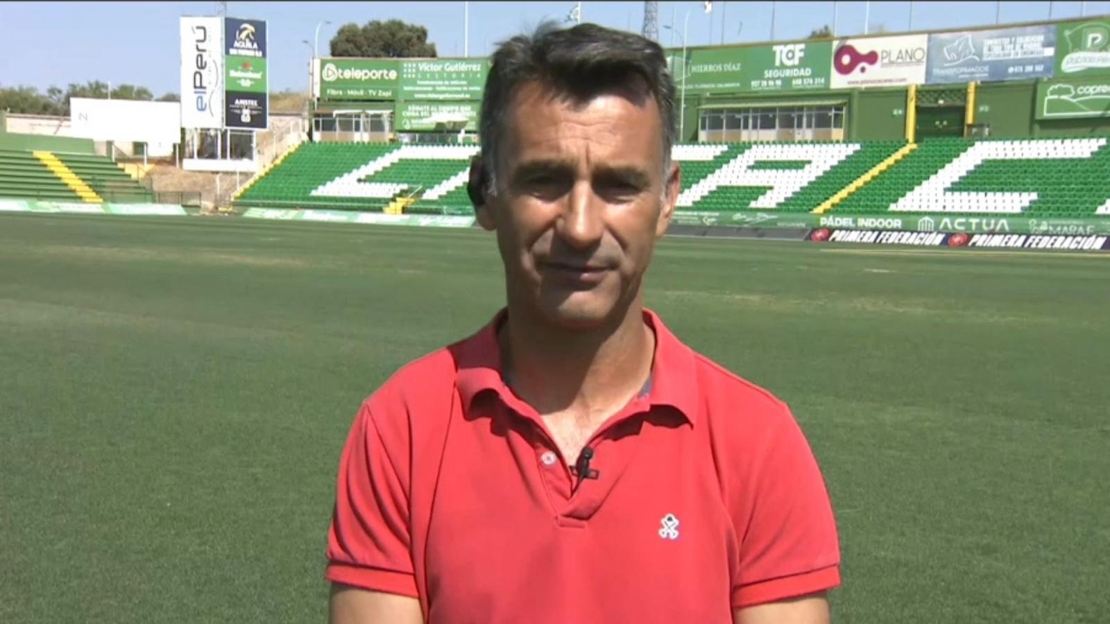 Carlos Ordoñez. Presidente del C.P Cacereño