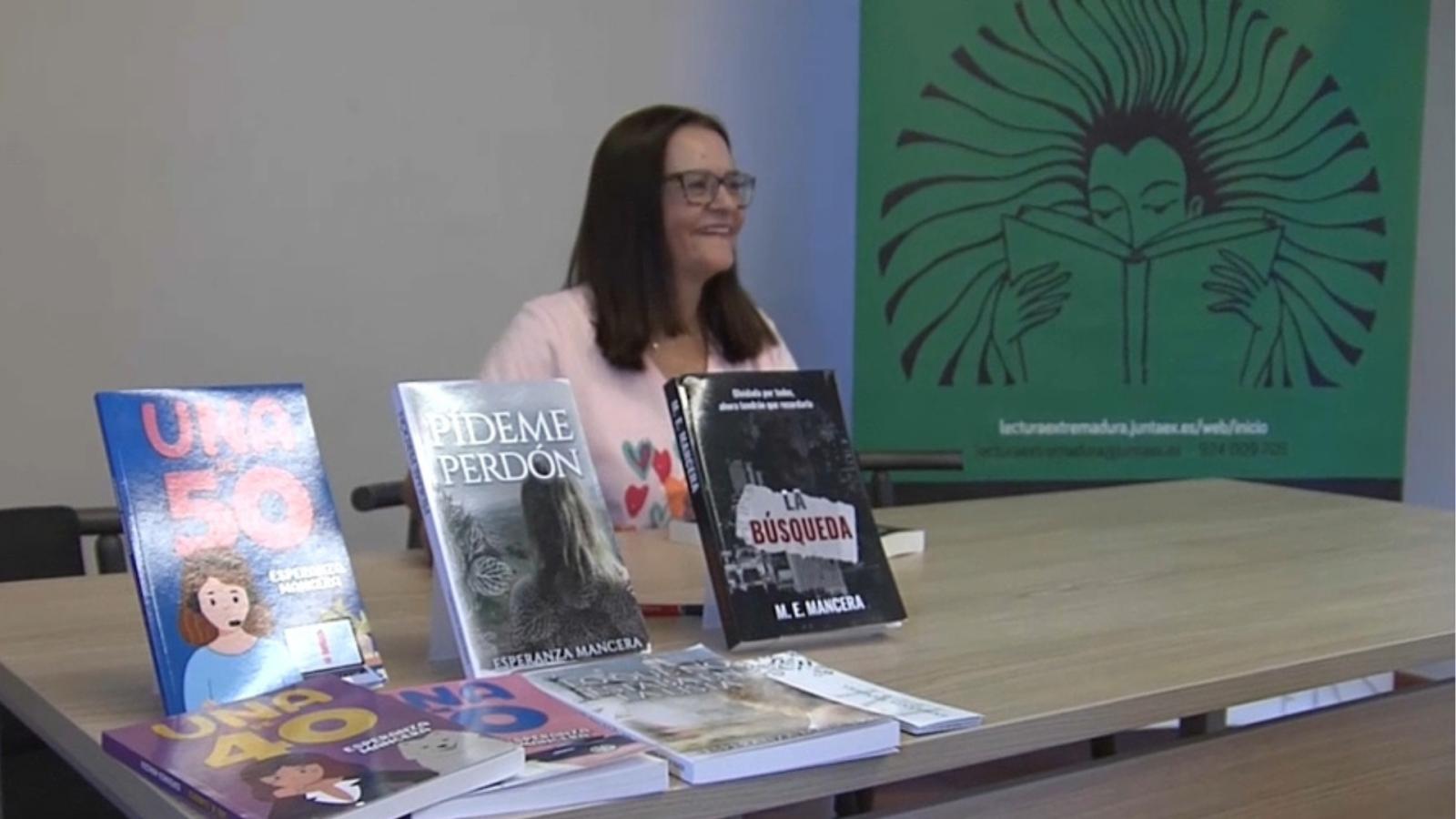 Escritora pacense Esperanza Mancera 