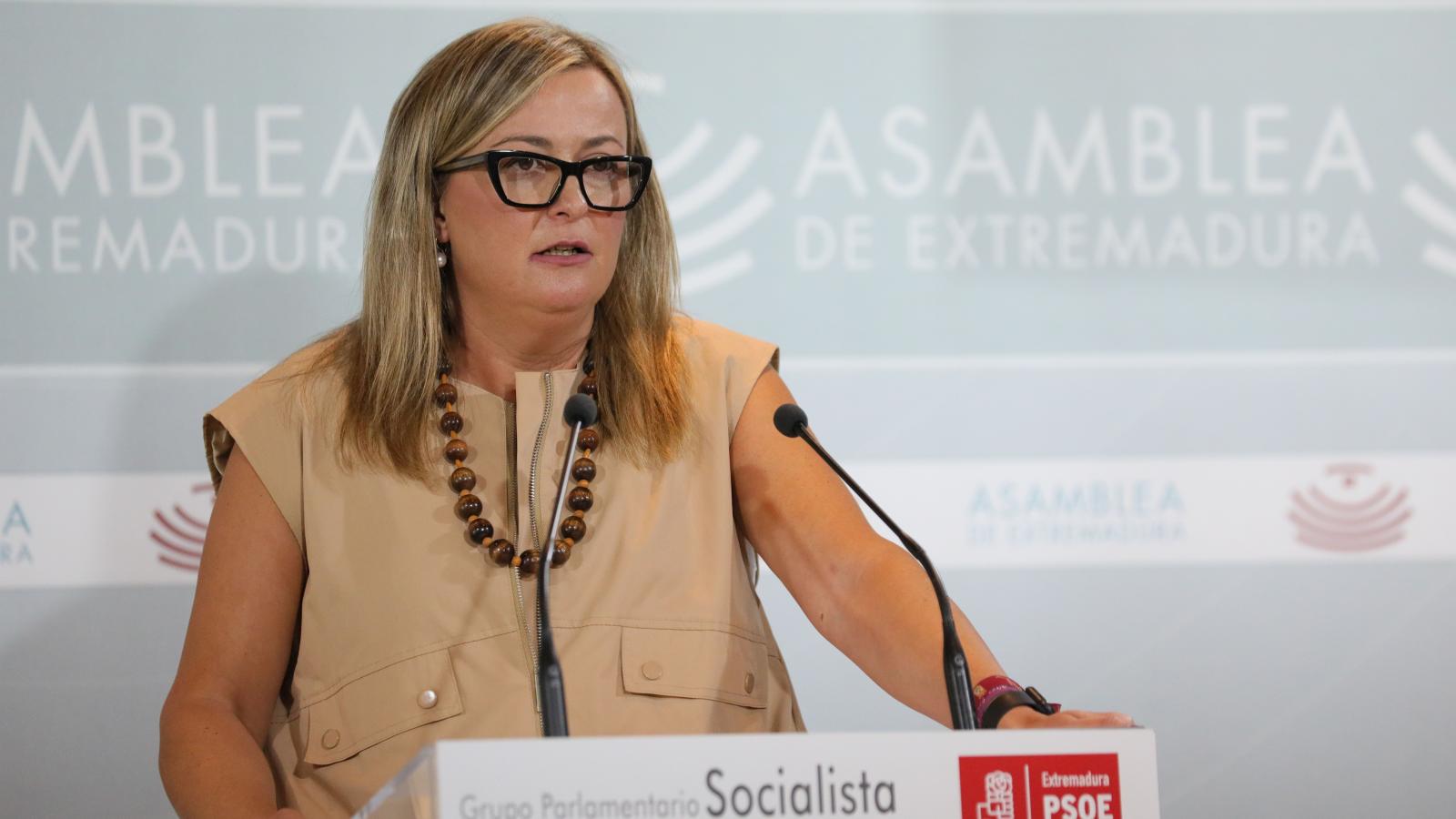 La portavoz adjunta del grupo parlamentario socialista, Blanca Martín.