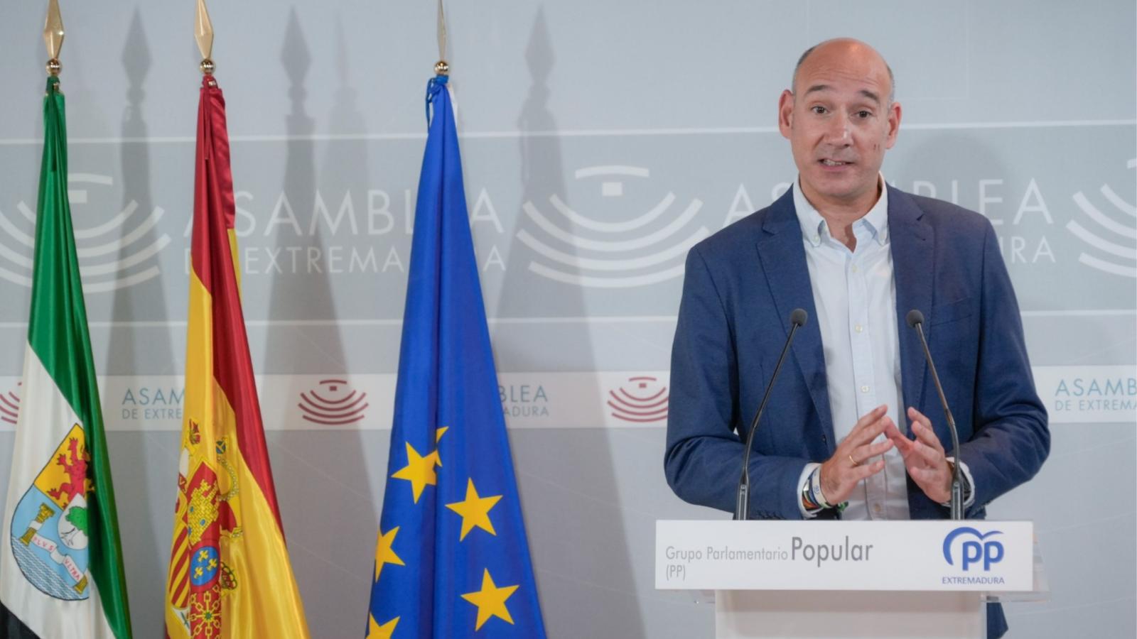El portavoz del Grupo Parlamentario Popular, José Ángel Sánchez Juliá.