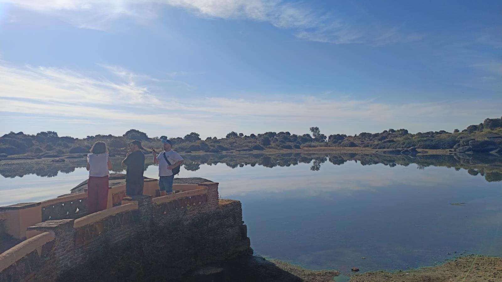 Grabación del programa argentino 'Resto del Mundo' en Los Barruecos (Malpartida de Cáceres).