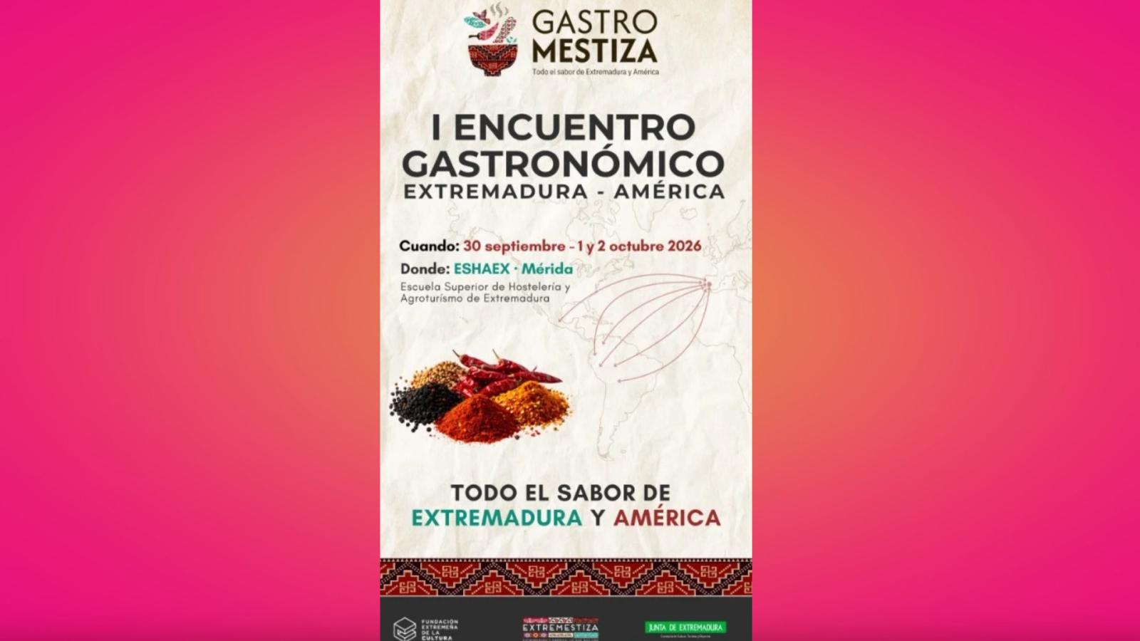 'Gastromestiza 2026' reúne en Mérida a chefs extremeños y de Hispanoamérica para celebrar el I Encuentro Gastronómico de Extremadura y América