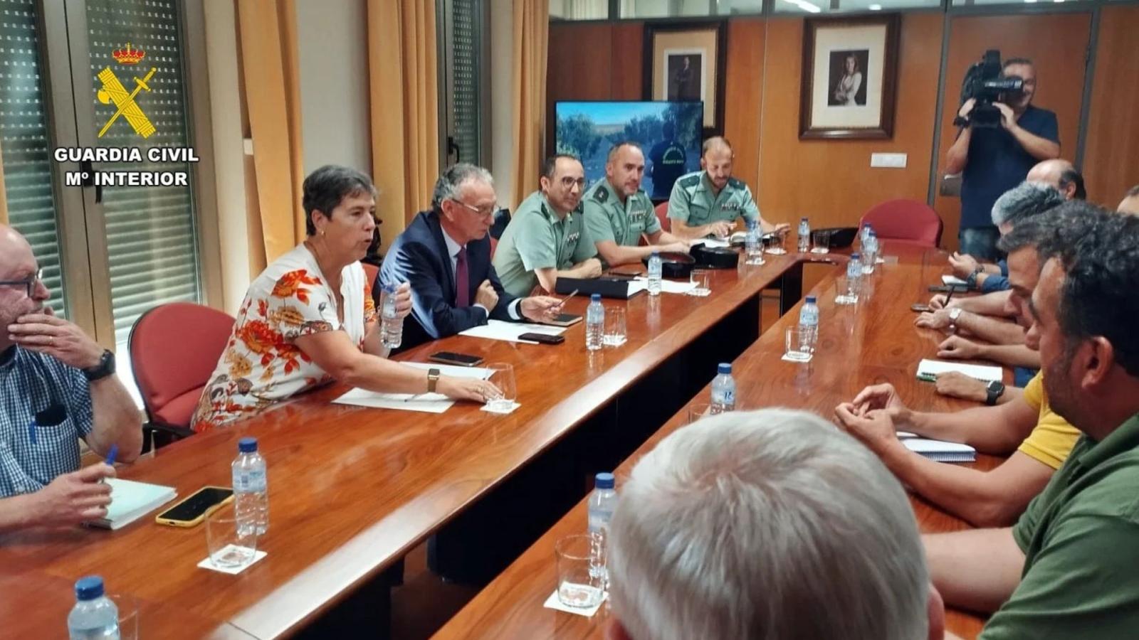 Reunión para explicar el Plan de Actuación para la Seguridad en Explotaciones Agrícolas