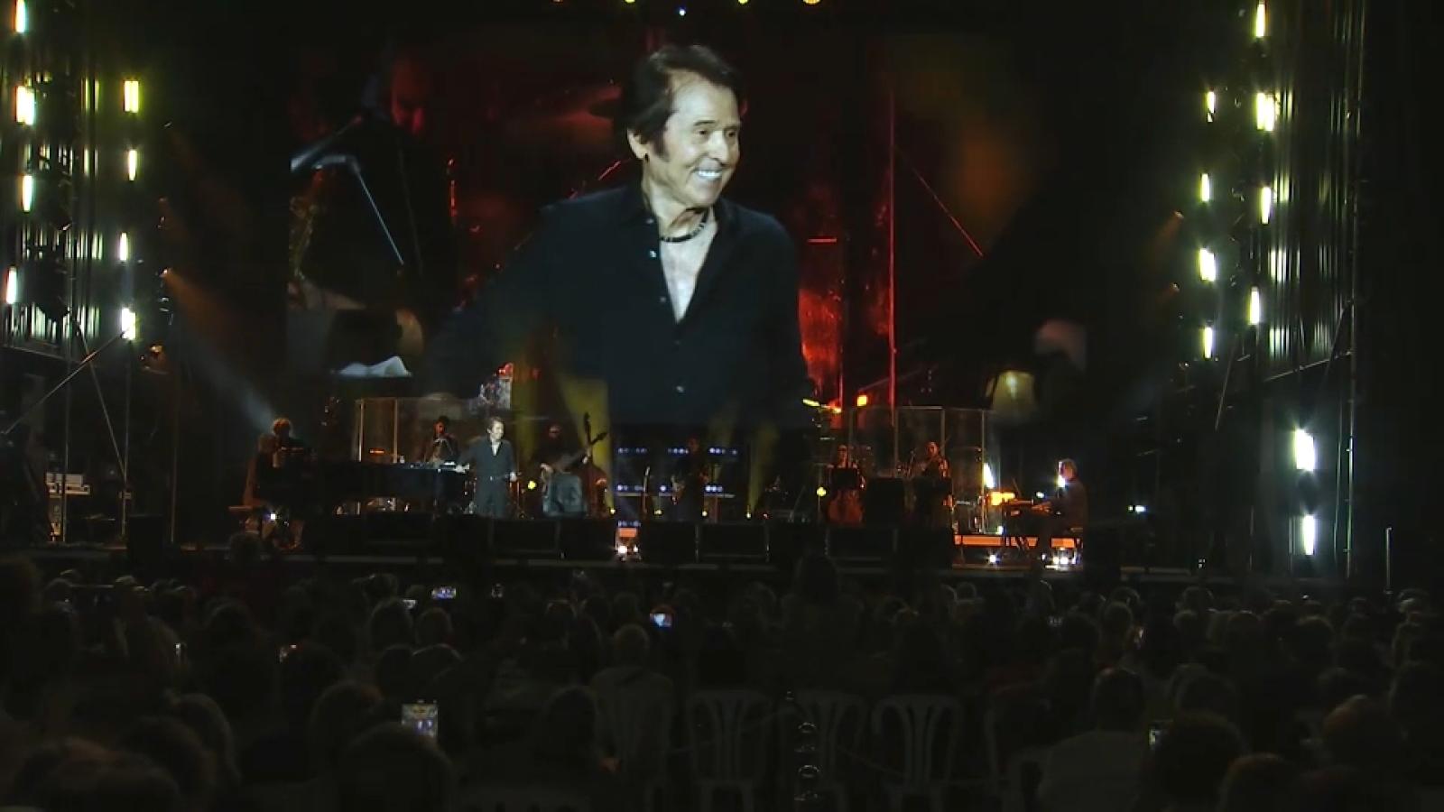Raphael en el Festival Monumental de Cáceres