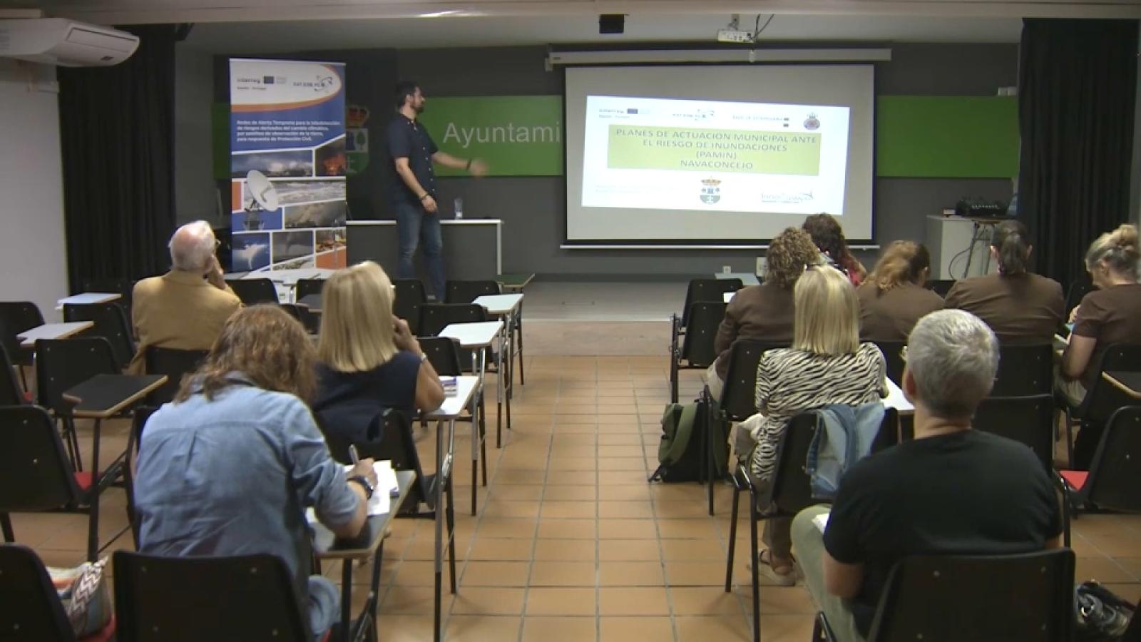 Formación ante inundaciones en Navaconcejo
