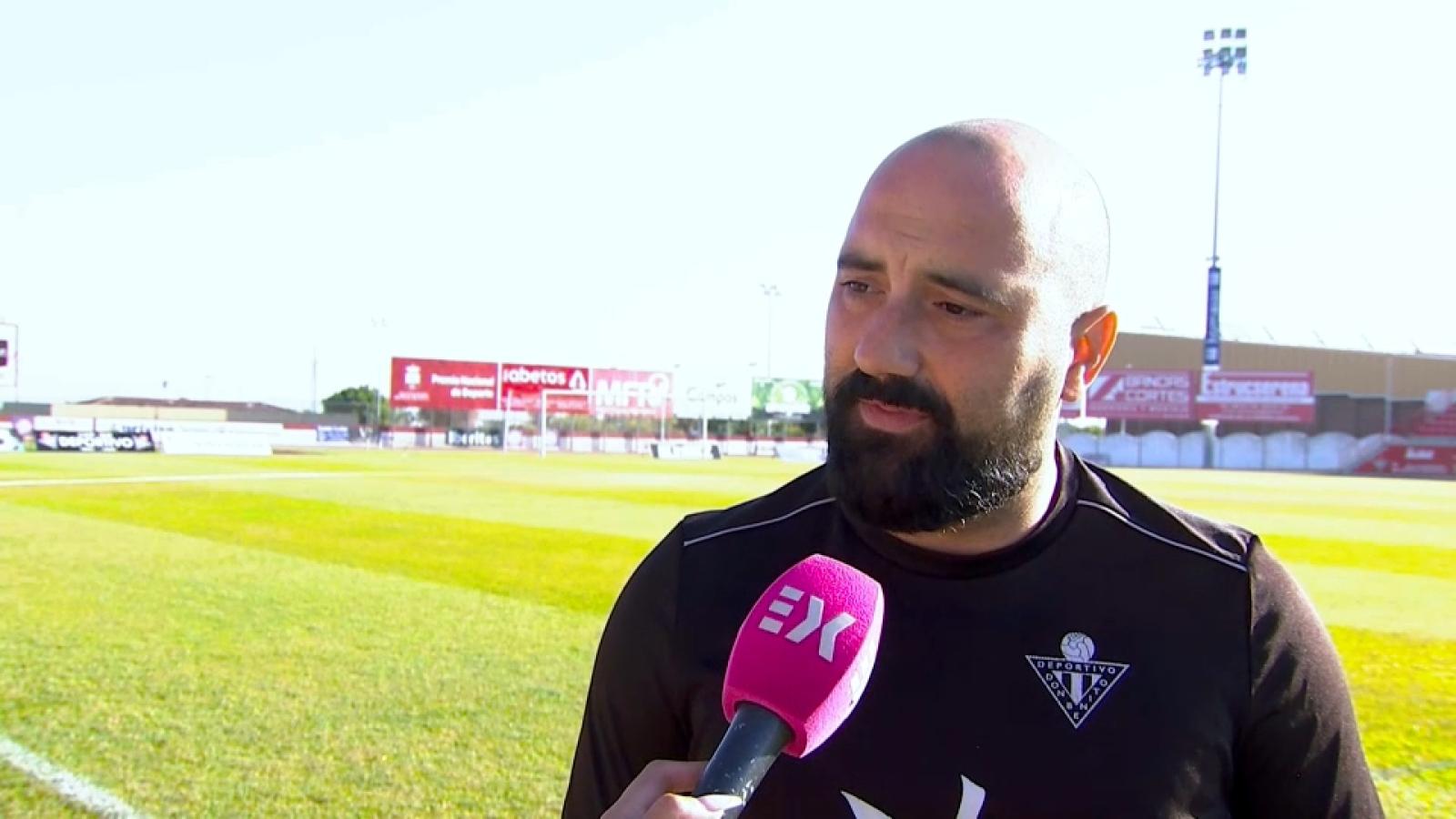José Carlos Prieto, entrenador del CD Don Benito