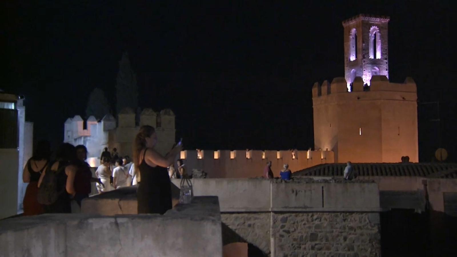 Badajoz en la Noche en Blanco en una imagen de archivo