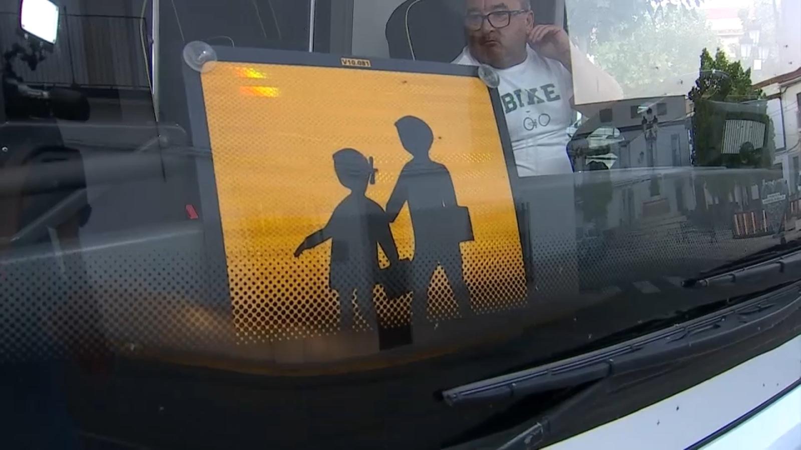 Autobús escolar en una imagen de archivo