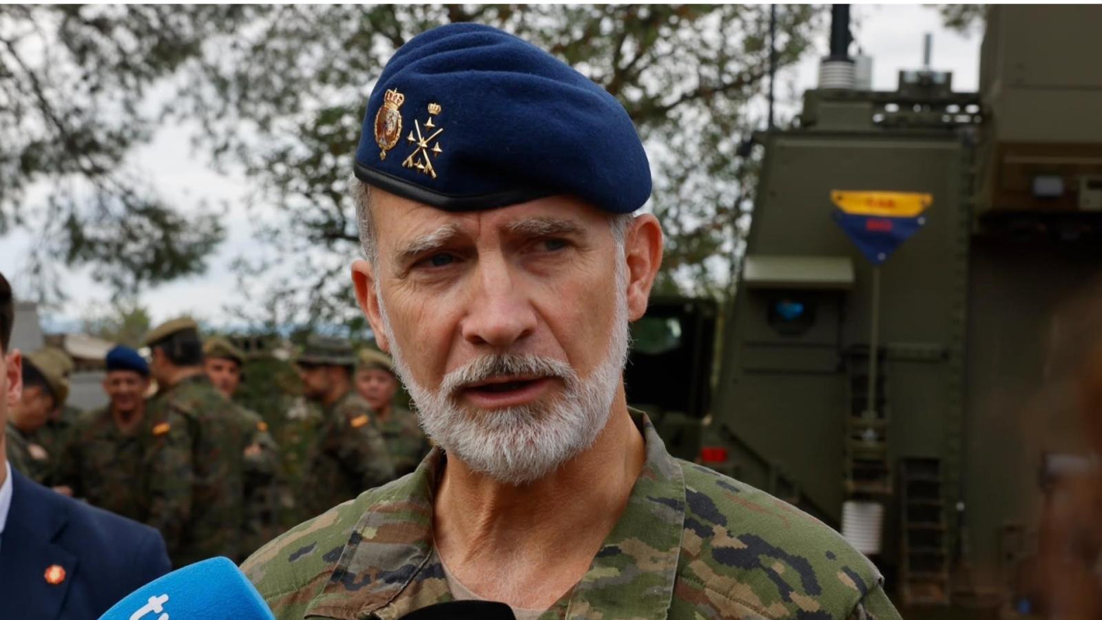 Felipe VI traslada el pésame y apoyo de la Casa Real por el accidente ferroviario de Toledo