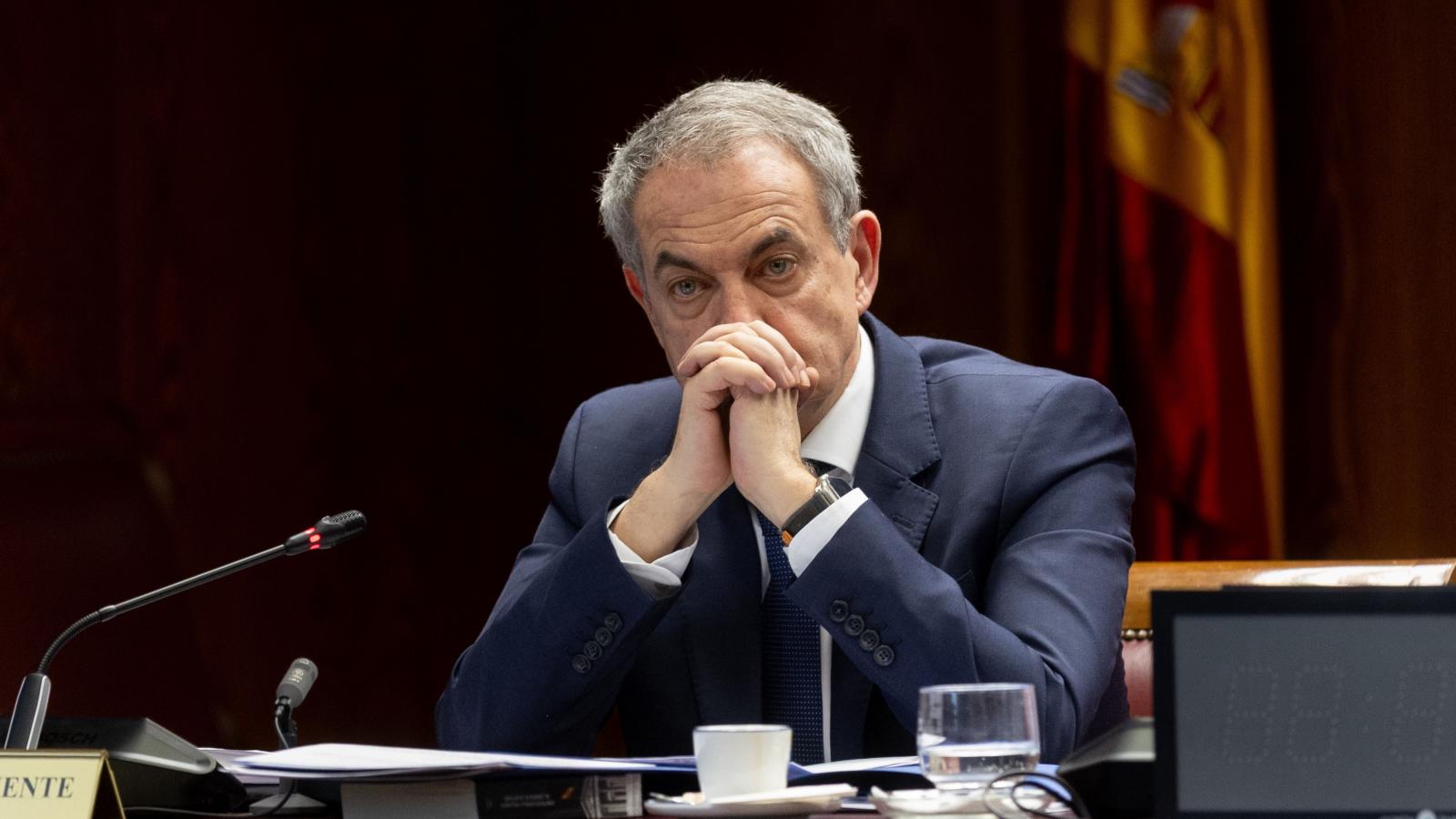 El expresidente del Gobierno José Luis Rodríguez Zapatero comparece ante la Comisión de Investigación sobre el ‘caso Koldo’. Imagen de archivo. 