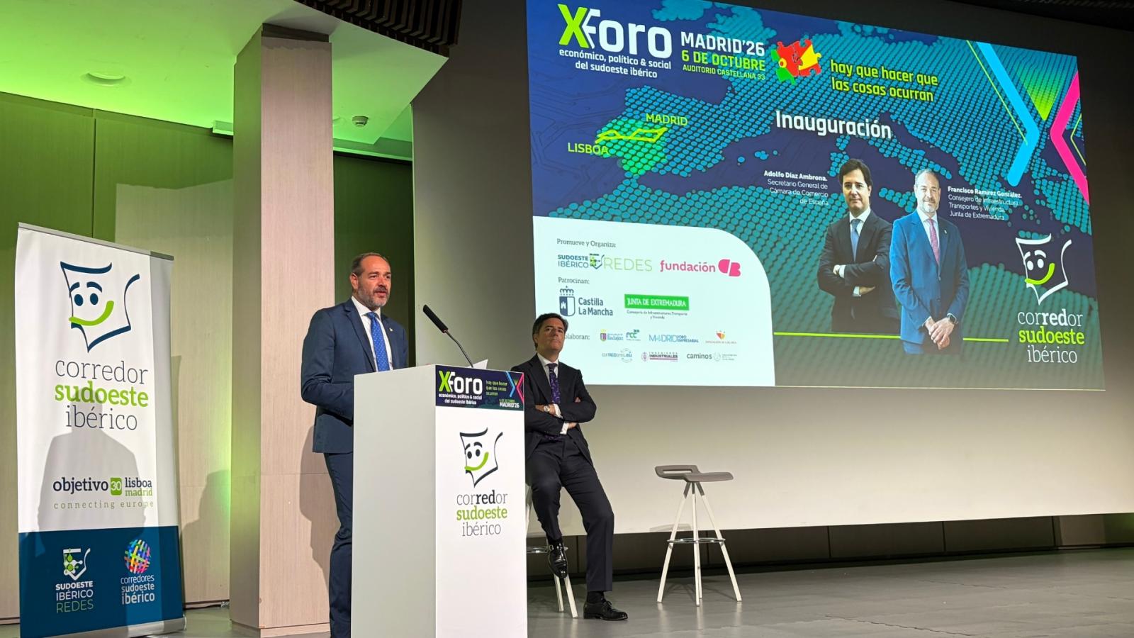 consejero de Infraestructuras, Transporte y Vivienda, Francisco José Ramírez,