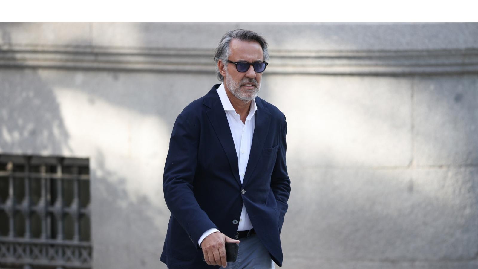El empresario Joaquín Parra, a su llegada a la Audiencia Nacional, a 8 de julio de 2026, en Madrid (España)