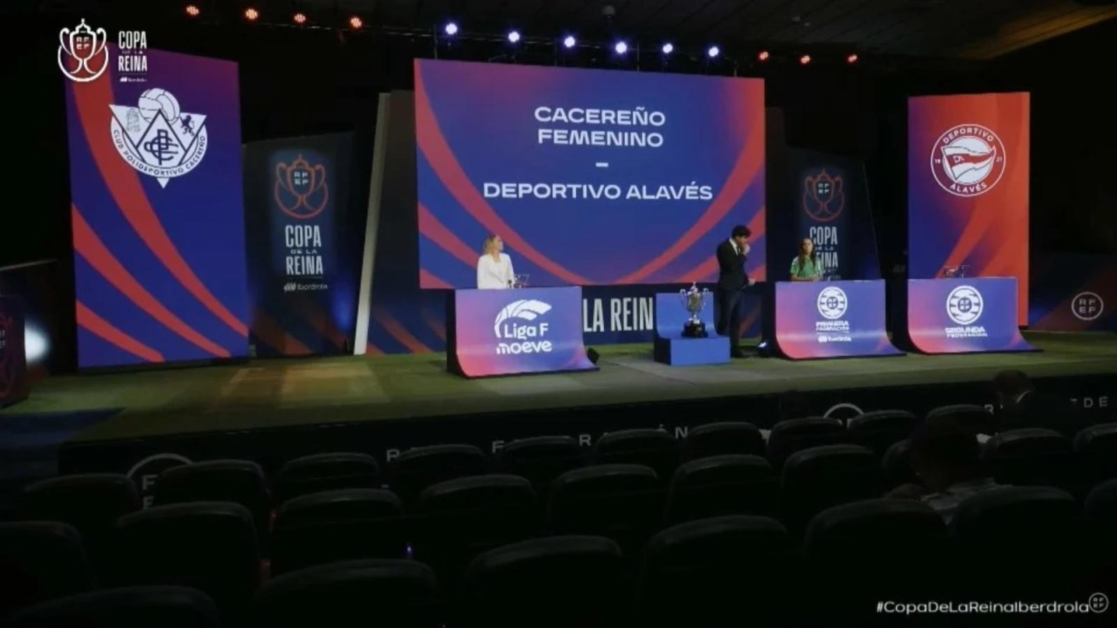 El Cacereño se enfrentará al Alavés en la Copa de la Reina