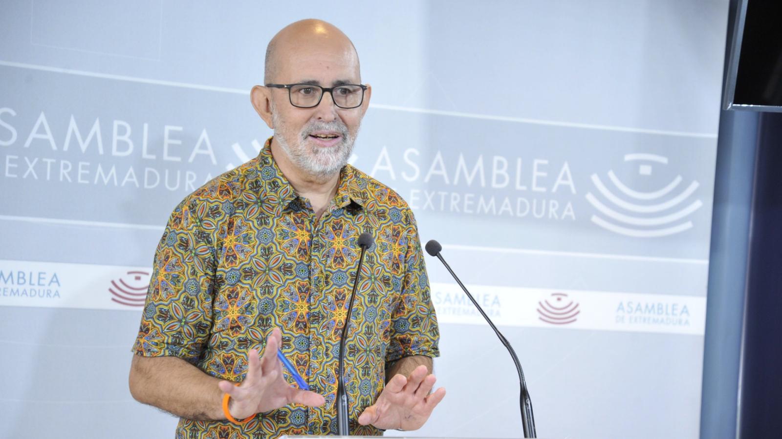 El diputado de Unidas por Extremadura José Antonio González Frutos 