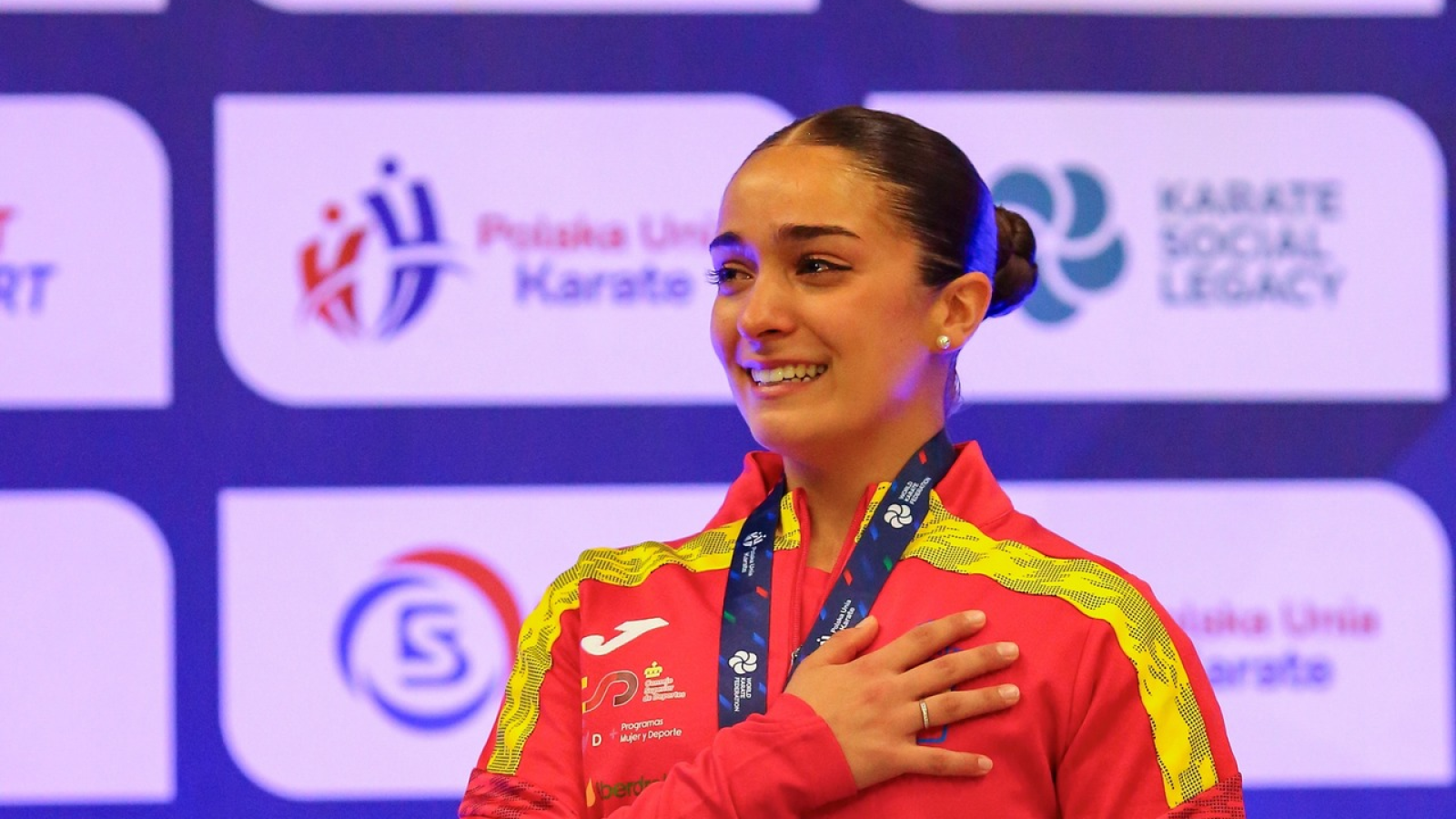 Paola García Lozano en el Mundial sub-21 de Polonia