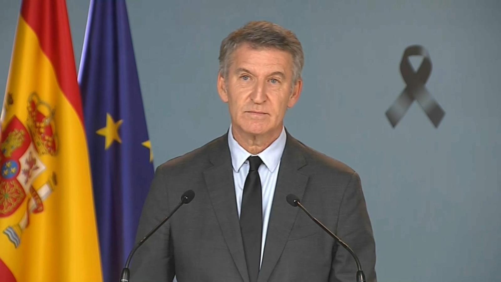 Alberto Núñez Feijóo, presidente del Partido Popular