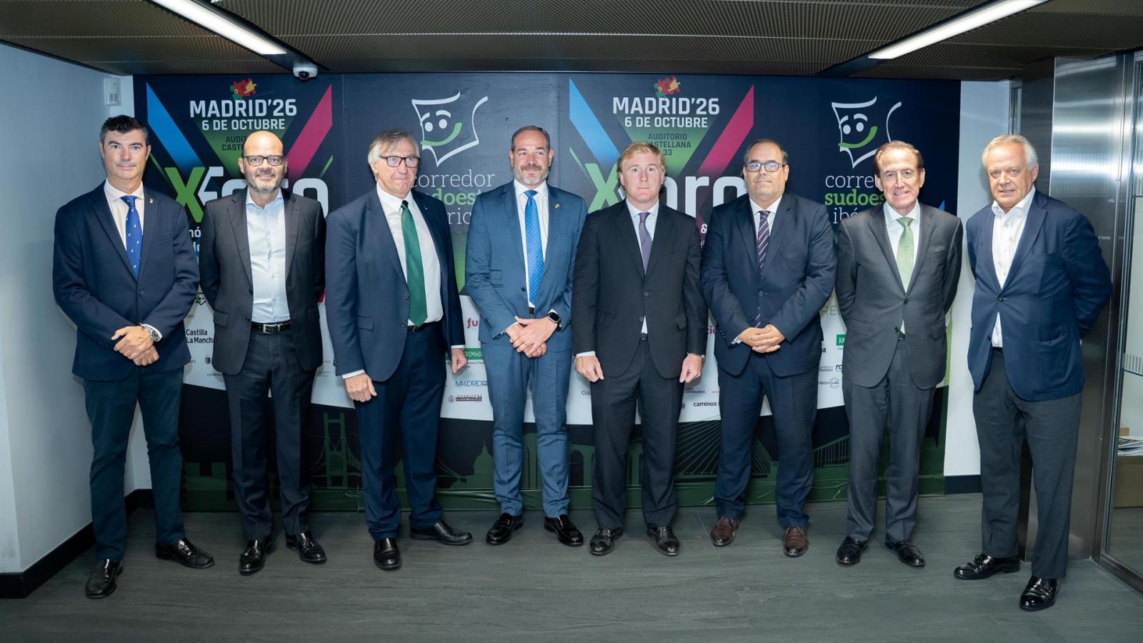 Sudoeste Ibérico en Red reclama informes semestrales y una comisión de seguimiento para garantizar el avance del corredor Madrid-Lisboa