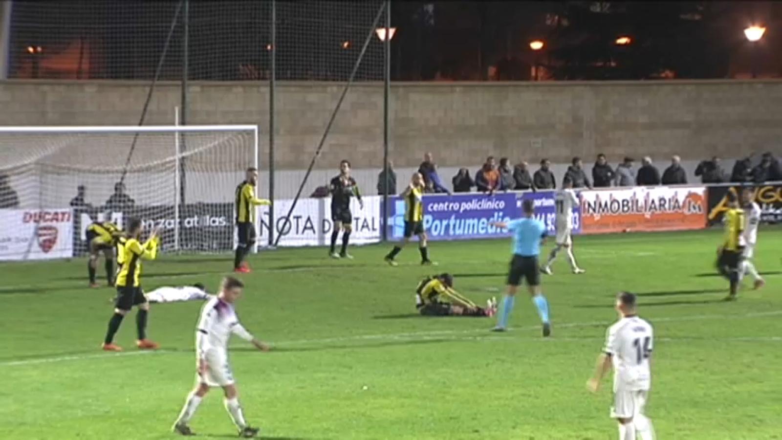 El Extremadura dice adiós a la Copa en Portugalete
