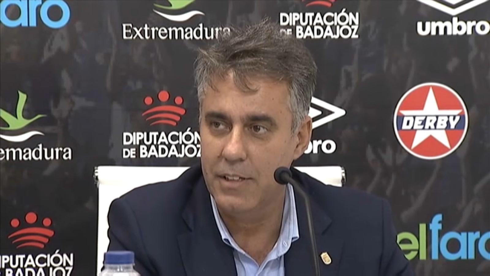 Joaquín Parra: "sólo me vale que el Badajoz sea campeón"