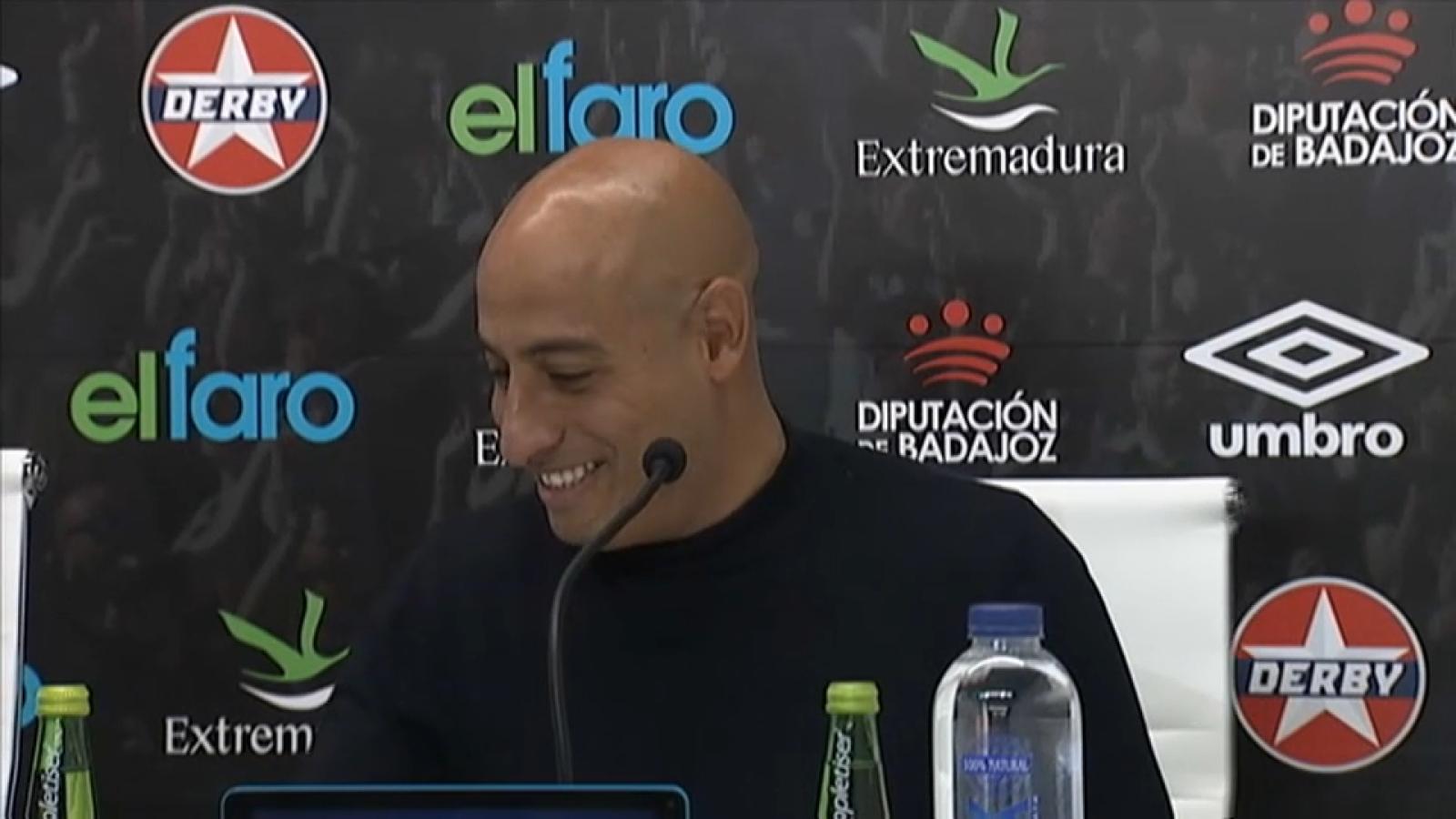 Nafti: "Sería un palo que el Badajoz no pasase de ronda"