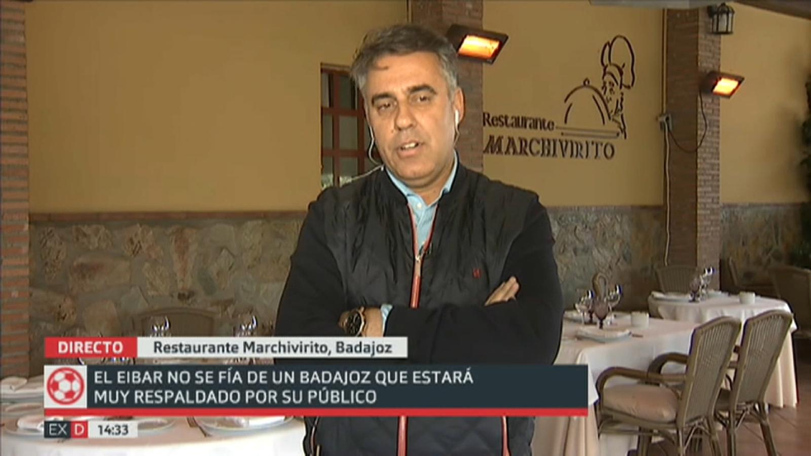 Joaquín Parra confía en ver al Badajoz en octavos de la Copa