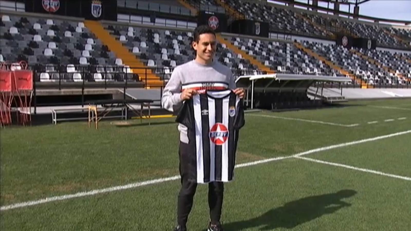 El Badajoz presenta a Steven Prieto