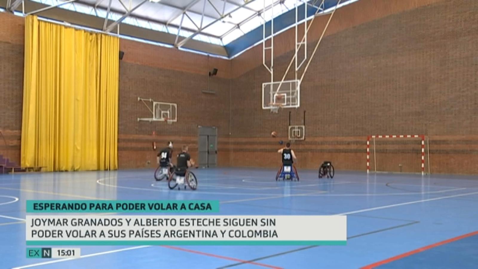 Mideba: dos de sus jugadores a la espera de volver a sus países
