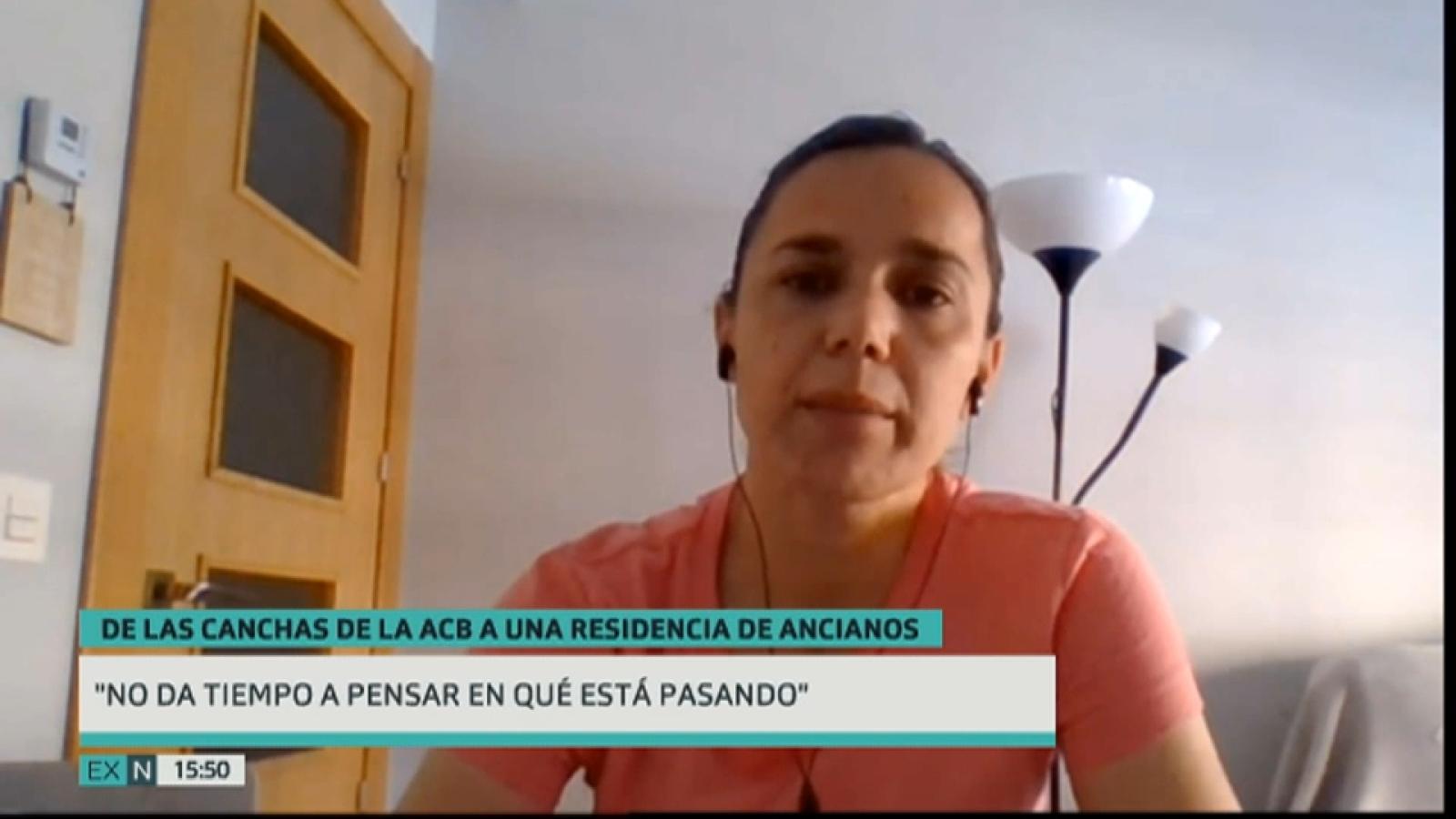 Esperanza Mendoza, de las canchas a una residencia de mayores