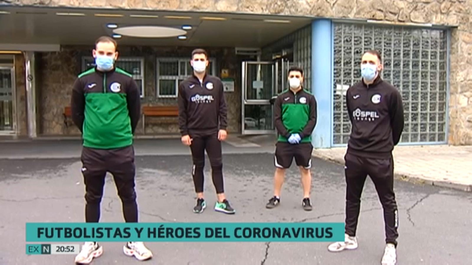 Futbolistas y héroes en tiempos del coronavirus