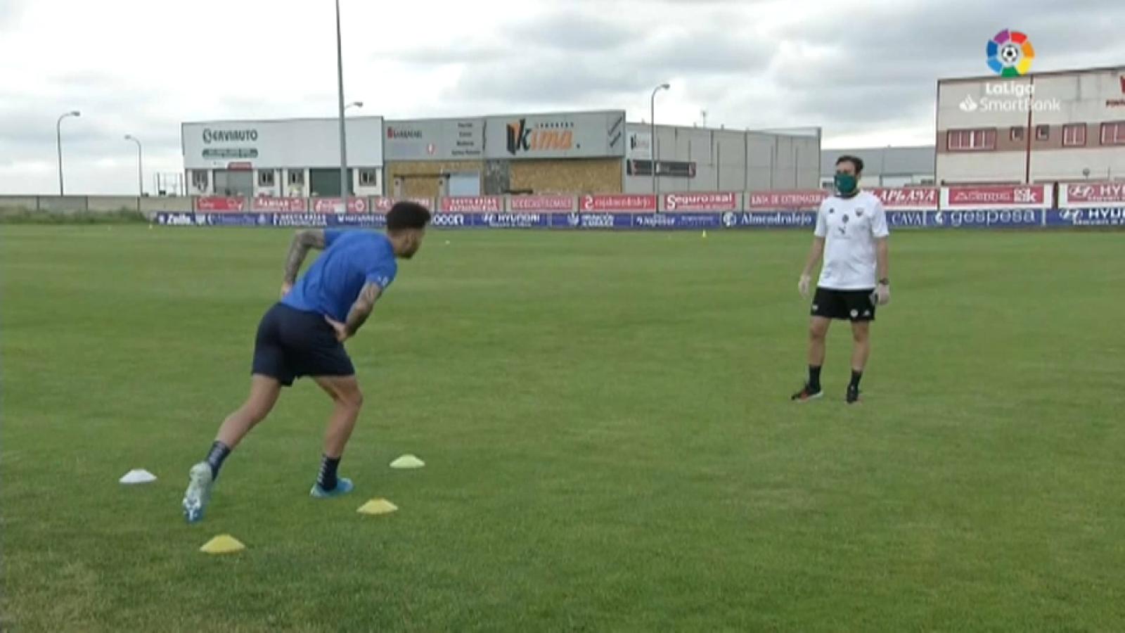 El Extremadura vuelve a los entrenamientos
