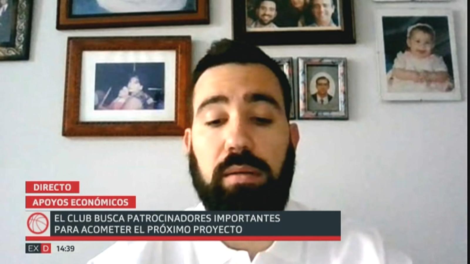 Alfonso Sánchez, presidente del CB Al-Qázeres