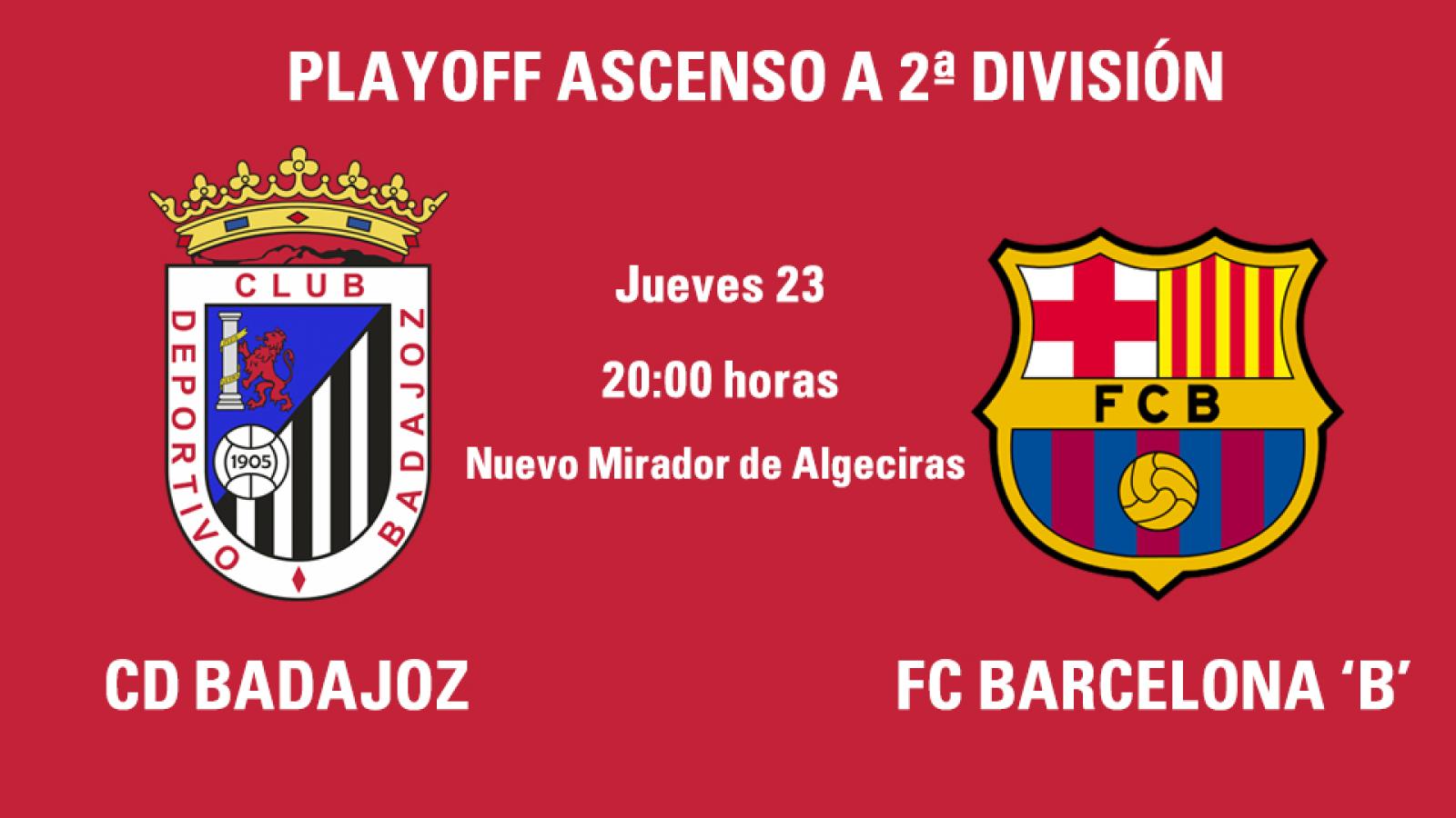 El Badajoz se enfrentará al Barça B en las semifinales del playoff de ascenso a Segunda 