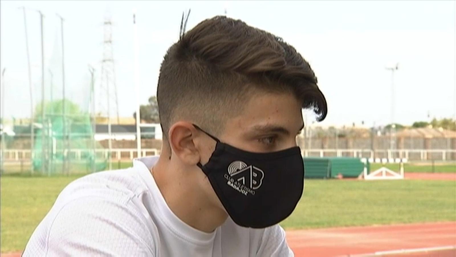 David García Zurita, nuevo récord de España en cien metros sub 16