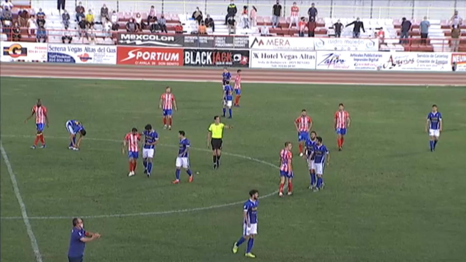 Dos futbolistas del Don Benito, positivos por COVID-19