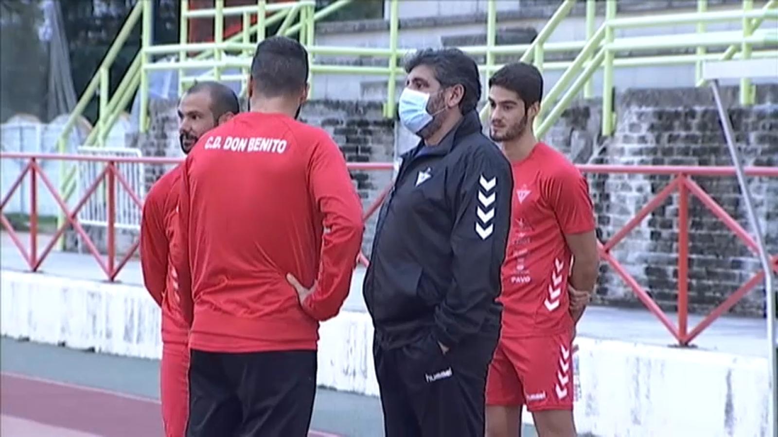 El Don Benito ya prepara el derbi contra el Badajoz 