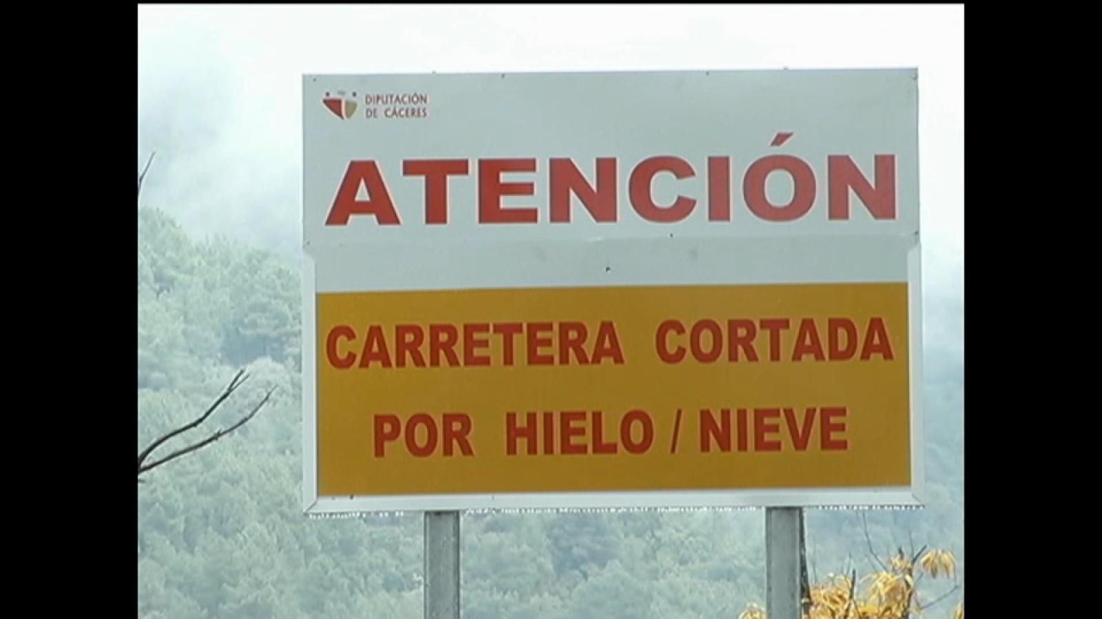 Carretera cortada