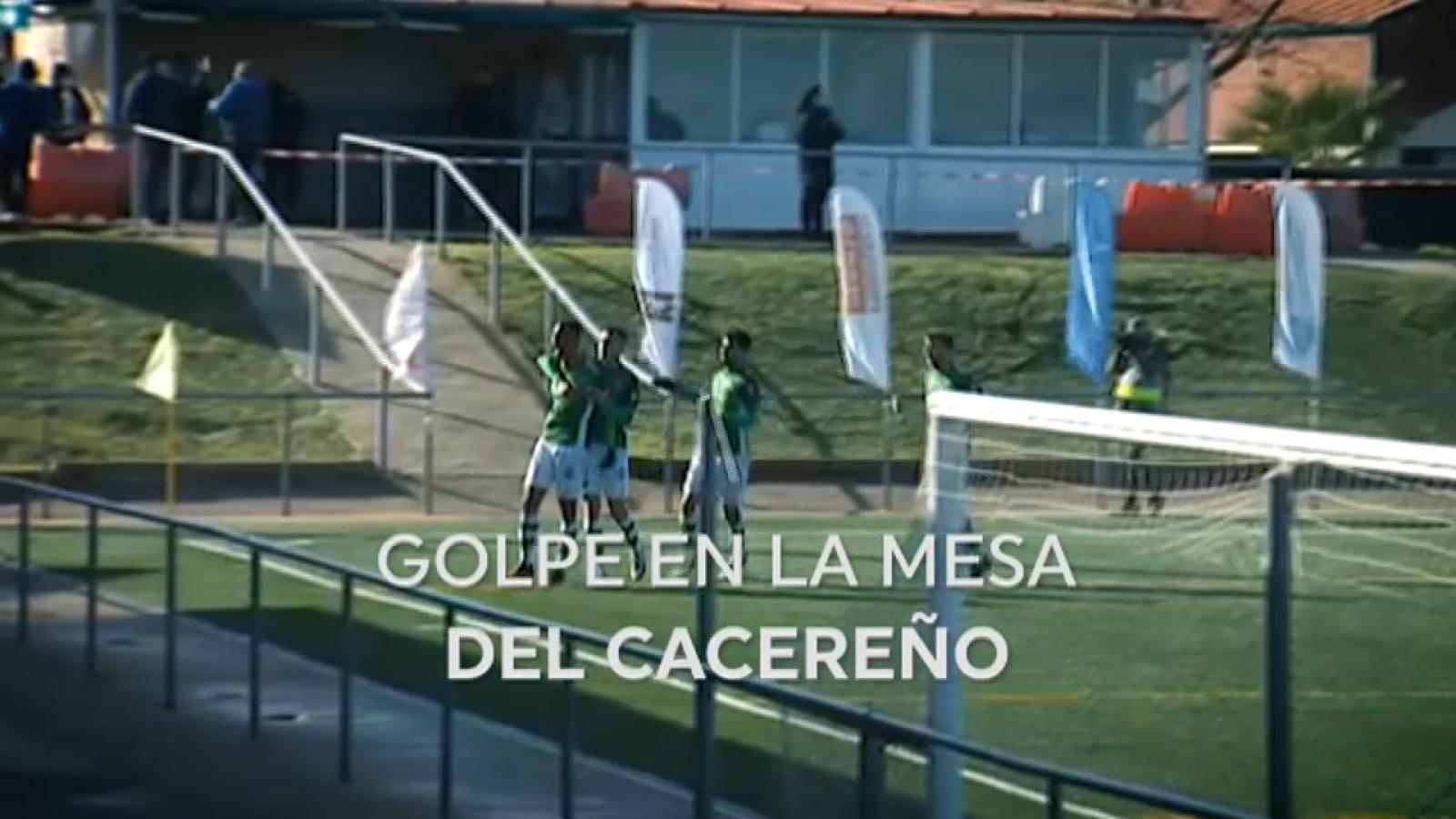 Un solitario gol de Marvin da el triunfo al Cacereño en el derbi