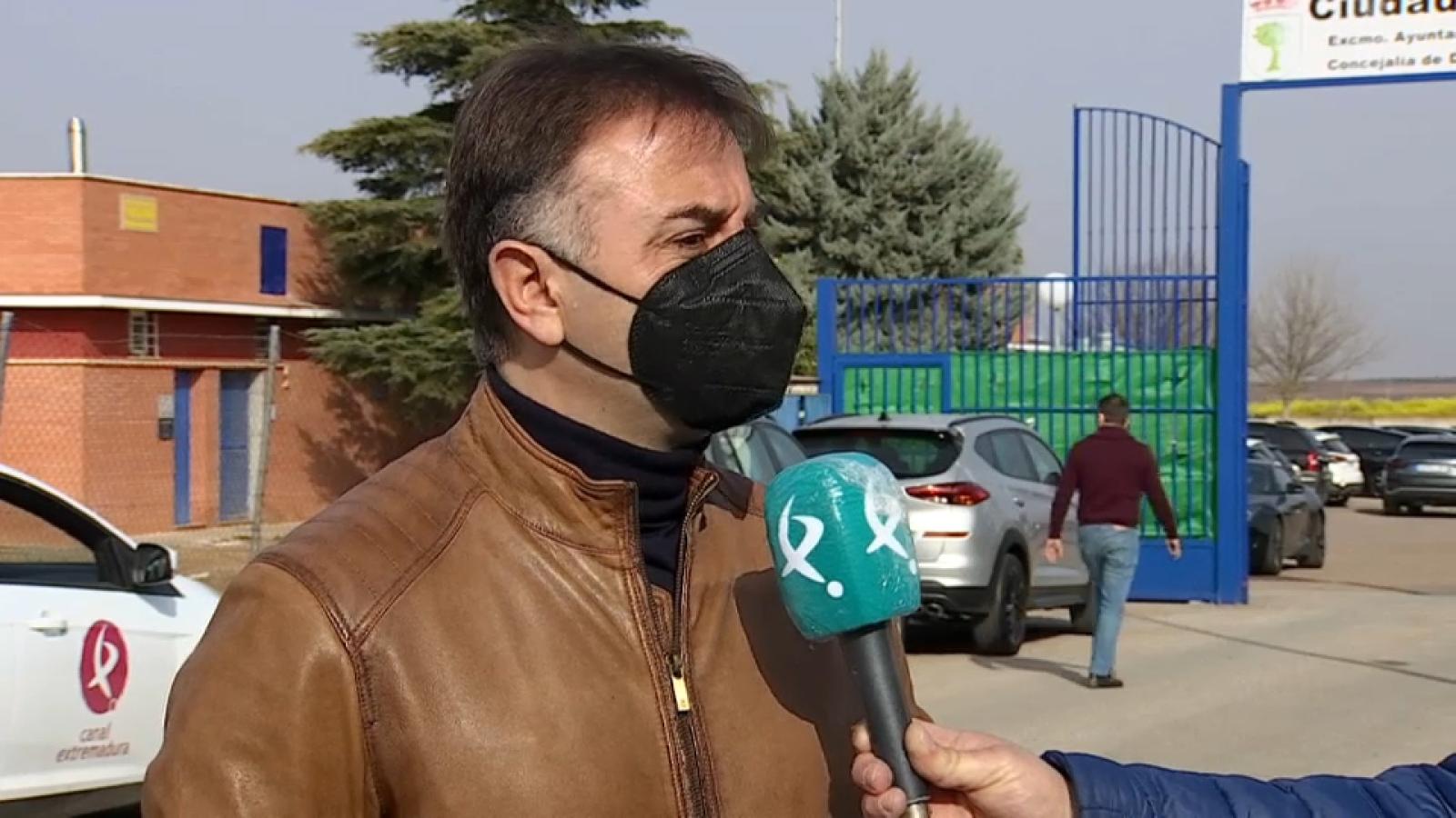 Entrevista con el presidente del Extremadura, Manuel Franganillo