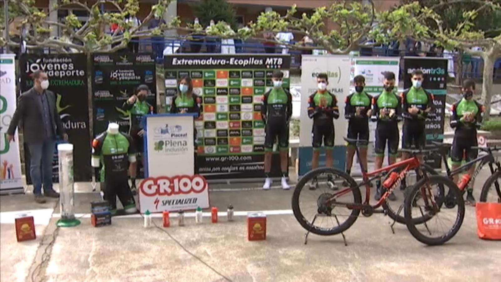 Presentación del Extremadura Ecopilas para la nueva temporada